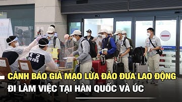 Cảnh báo giả mạo lừa đảo đưa lao động đi làm việc tại Hàn Quốc và Úc
