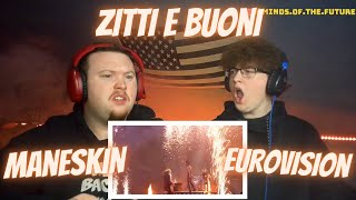 Måneskin - Zitti E Buoni - Italy 🇮🇹 - Grand Final - Eurovision 2021 | Reaction!!