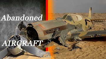 Abandoned plane was found in the Sahara Desert