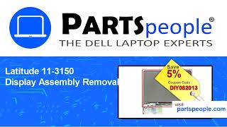 Latitude 11-3150 (P21T001) Display Assembly How-To Video Tutorial