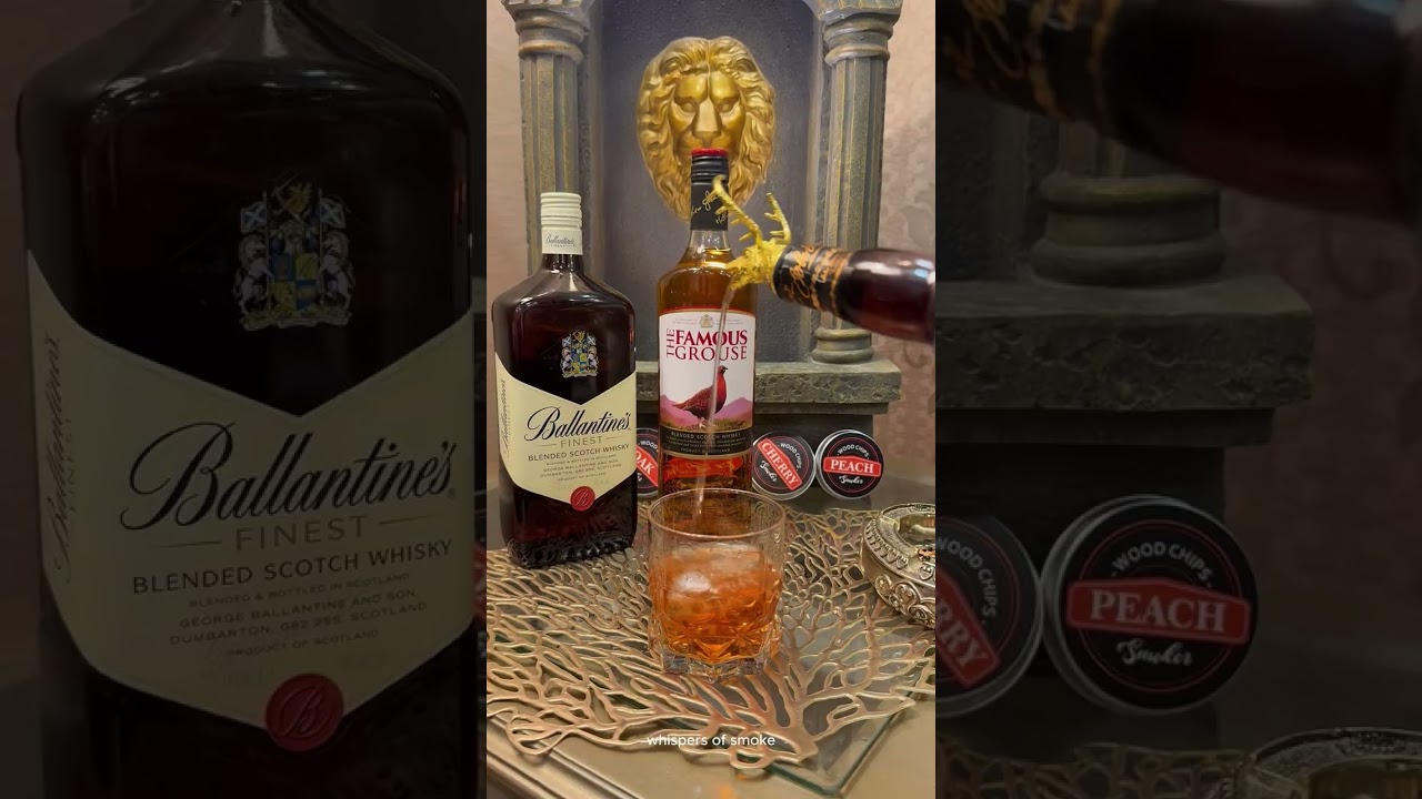 Satisfying Whiskey Mix – Dewar’s Pour with Ballantine’s & Famous Grouse