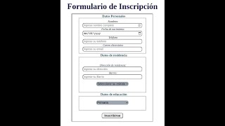 ¿Cómo crear formularios con HTML?