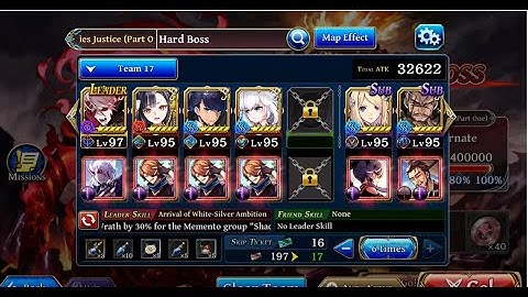 Alchemist Code: Flaming Filth Incarnate - Auto [Hard Boss] Slash Team (Chapter 6 Genesis)