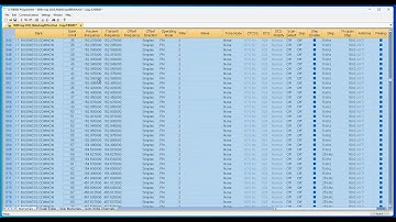 Sorting the channels for the Icom IC-R8600 Receiver