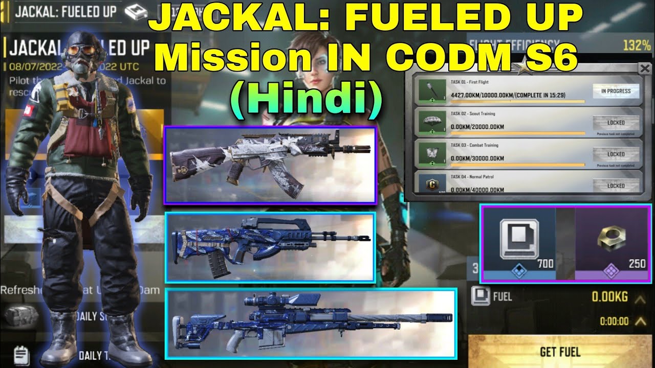 JACKAL FUELED UP Mission IN CODM S6 How to Complete Jackal Fueled Up