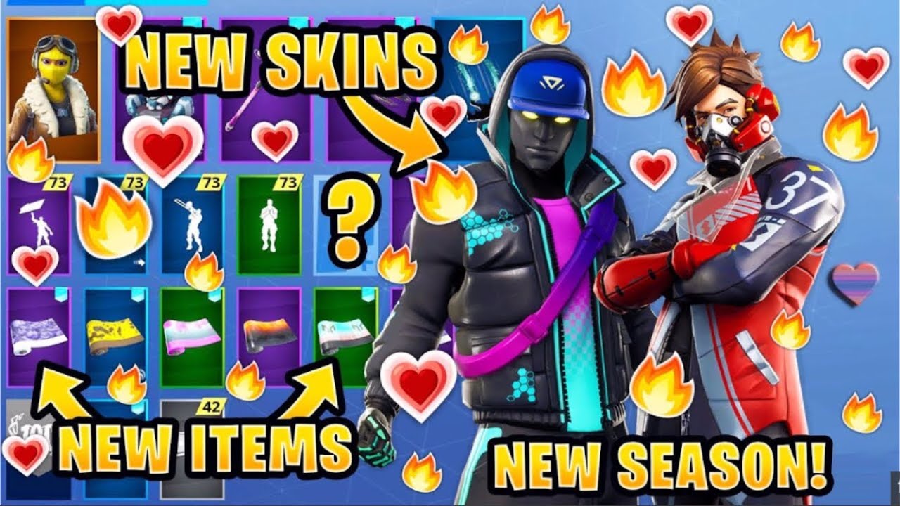 *NEW* All Leaked Fortnite Season 9 Skins & Emites..! *SEASON 9* (Cryptic ,Ether ,Germini)