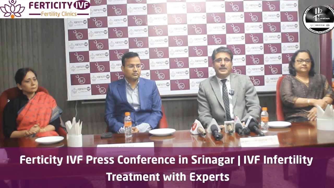 Ferticity IVF Press Conference in Srinagar | IVF Infertility Treatment with Experts
