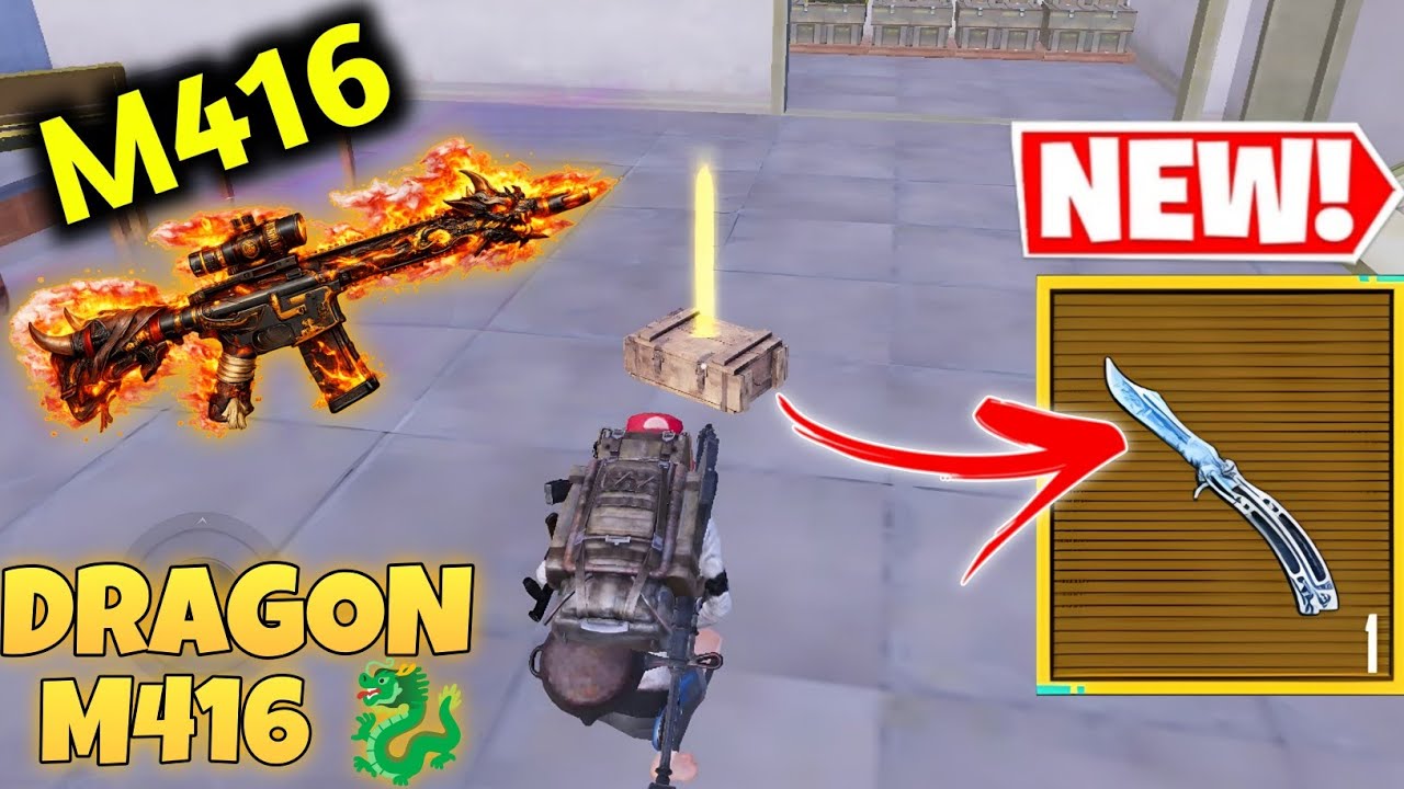 NEW DRAGON M416 🥵 PUBG METRO ROYALE