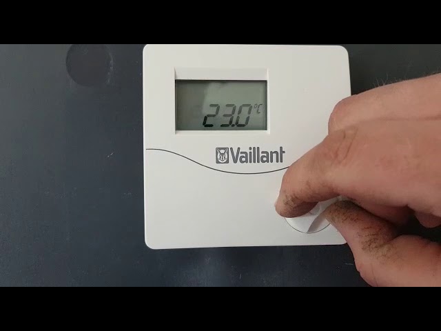 50 thermostaat Vaillant - YouTube