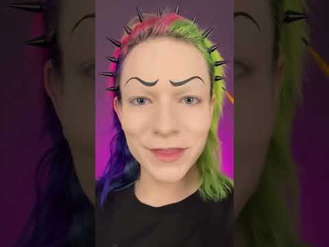 Wonka Cosplay Makeup: Tim Burton Style 🍭 | @caykeface x Coloured Contacts