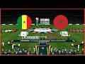 Maroc vs Sénégal en direct aujourd'hui Coupe d'Afrique des Nations Simulation football Gameplay pc