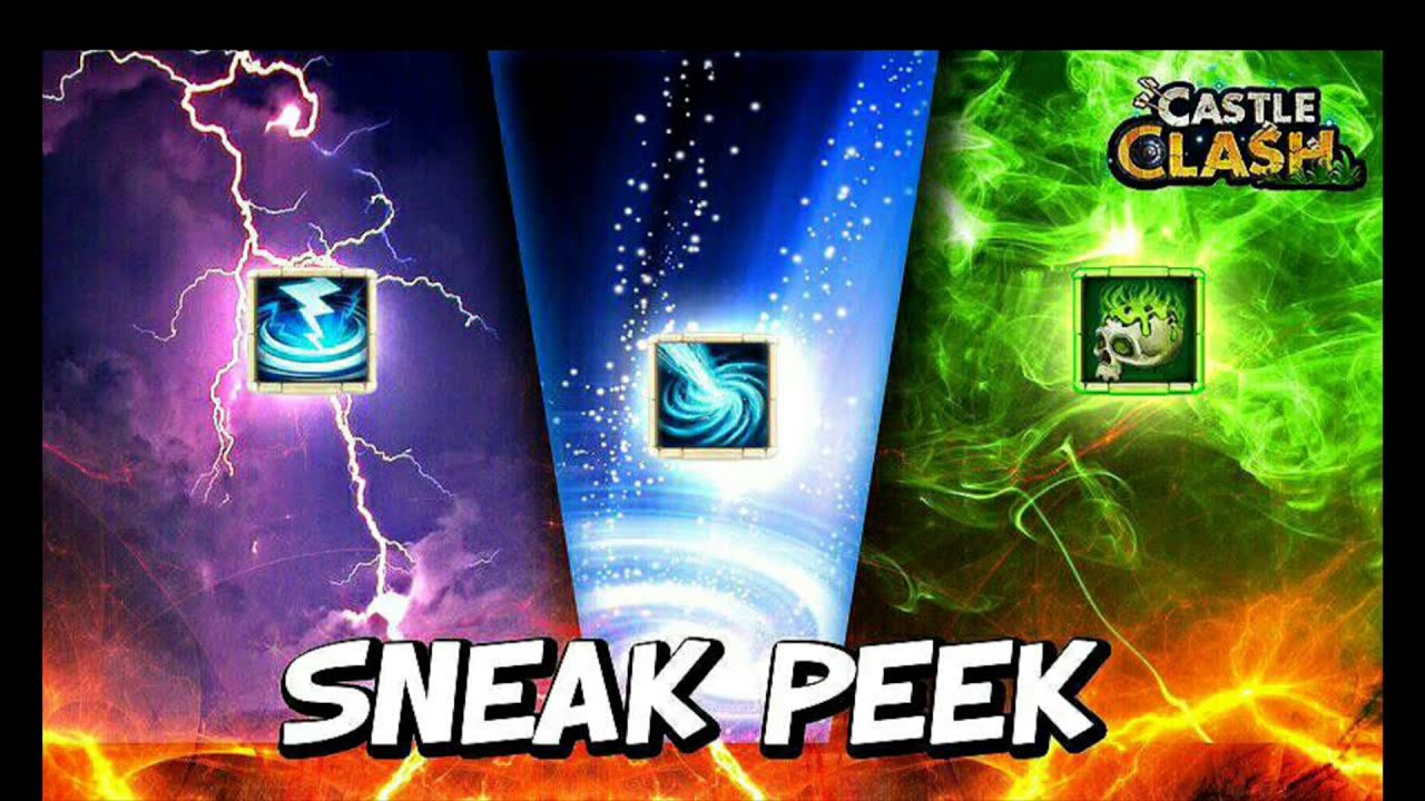 Castle Clash Sneak Peek New talents!
