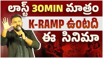 Tarun Bhaskar Speech on Raju Weds Rambai Audio Launch || #wallposter