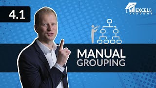 4.1. Manual grouping | Excel pivot tables COURSE