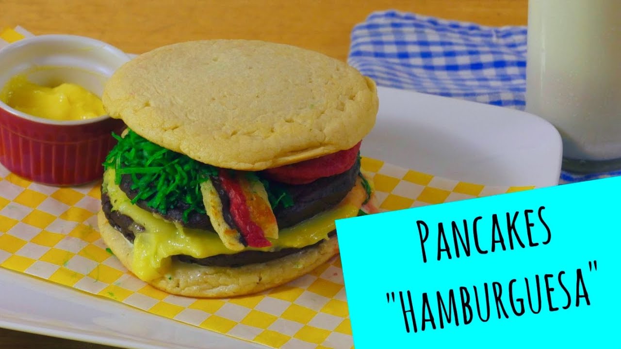 ¡¡Panqueques de hamburguesa / Hamburguesa de panqueques!! - La Cooquette