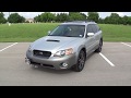 A tour of my new car! (2005 Subaru Outback XT Wagon)