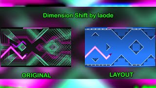 "Dimension Shift" by laode Original Vs Layout Comparison