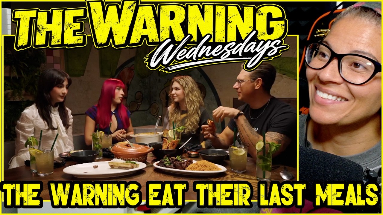 The Warning Eats Their Last Meal?! | Mythical Kitchen Reaction auf YouTube ansehen The Warning Eats Their Last Meal?! | Mythical Kitchen Reaction auf YouTube ansehen
