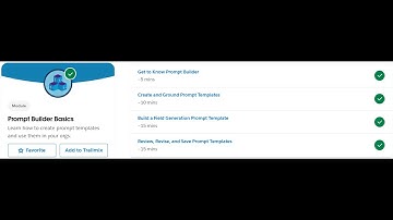Create and Ground Prompt Templates || Prompt Builder Basics