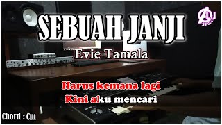 SEBUAH JANJI - Evie Tamala - Karaoke Dangdut (Cover) Korg Pa3X lirik \u0026 Chord