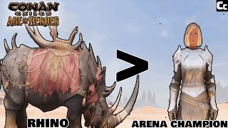 Struggling With Arena Champion? Try This Rhino Trick | Conan Exiles 2025 July