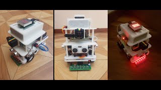 Mobile Robot Project (Line following, Obstacle Avoidance, Manual Control, Sign detection)