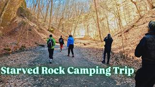 Camping at Starved Rock State Park | Hiking Illinois Canyon