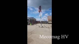 Mecomag - nacela tractabila MATILSA Parma 9 (inaltime de lucru 9.5 metri)