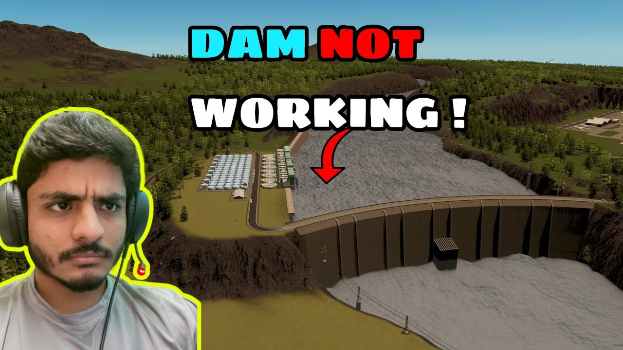 DAM NOT WORKING City skylines Part 26 (HINDI Gameplay) 2023 YouTube