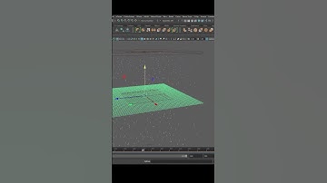 How to make rain in maya #maya #fx #rain #3d