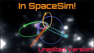 All Sagittarius A* Stars Orbits! - In SpaceSim! | Unedited Version