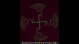 Totally Normal Dancing Fractal