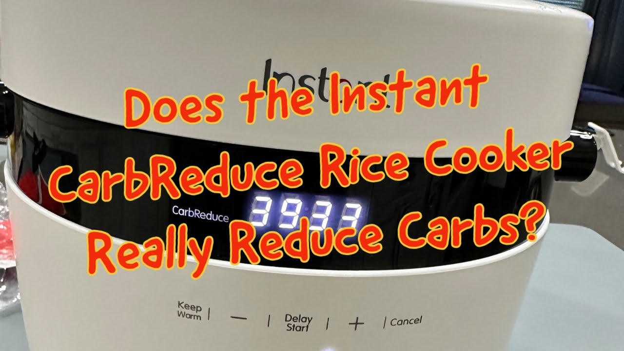 Instant Rice Cooker. Really Reduces Carbs? Instant 20Cup Rice Cooker