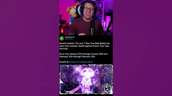 New 7 star Tera raid - Greninja - Pokemon Scarlet and Violet - DayDayNews