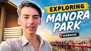 Manora beach park😍🌊🎠||karachi||our new vlog||Ashraf’s memories