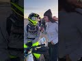 Alex Ortiz getting ready to square up against the other quad racers at The Silver State 300!