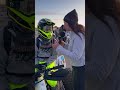 Alex Ortiz getting ready to square up against the other quad racers at The Silver State 300!