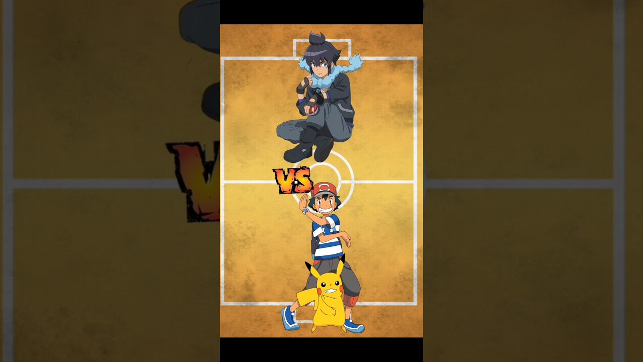 Alolan Ash Vs Alain | pokemon new shorts 