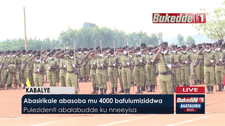 Agataliikonfuufu: Abaserikale abasoba mu 4000 bafulumiziddwa.