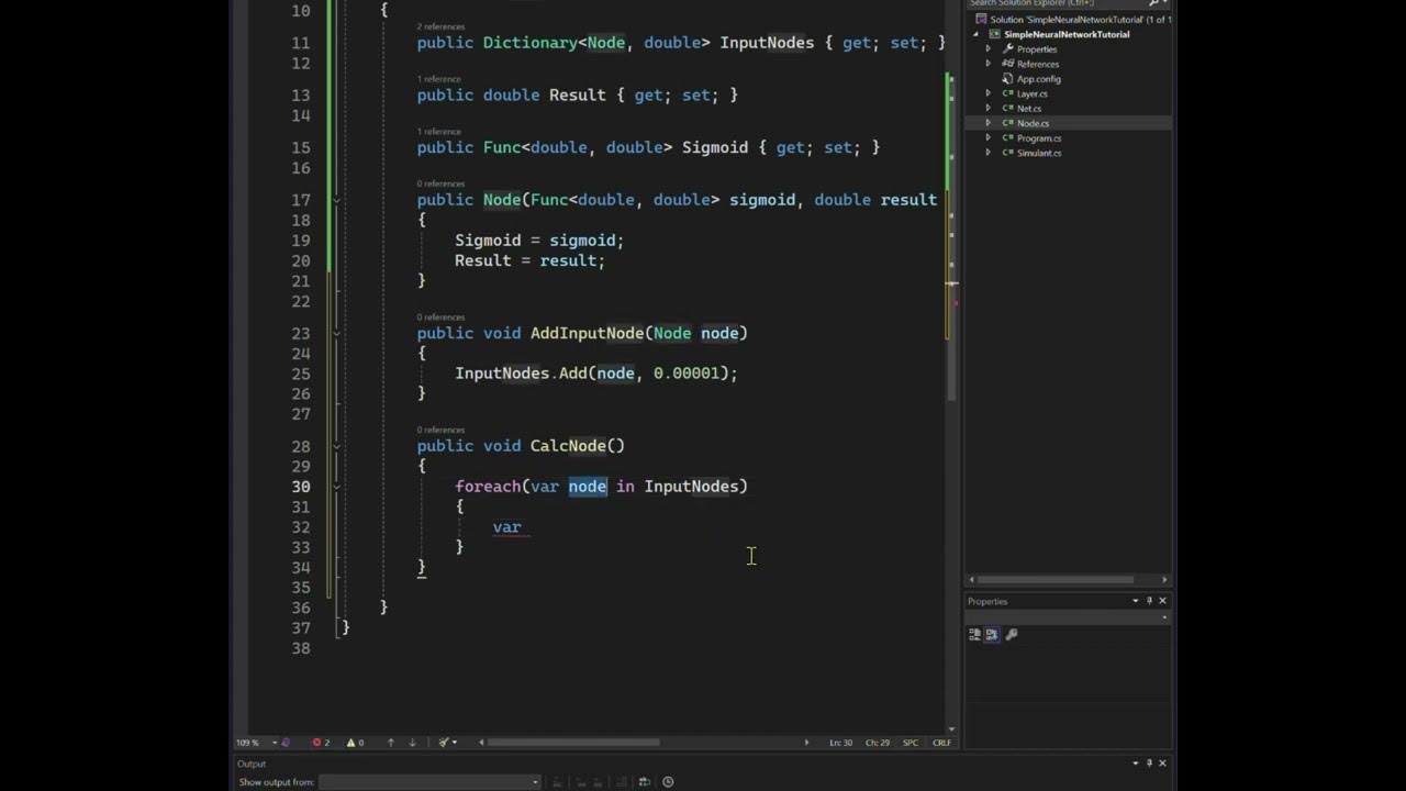 Full Guide - Programming a Neural Network COMPLETELY from Scratch (C# ... image.