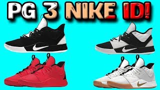 Designing the Nike PG 3 on NIKE ID!