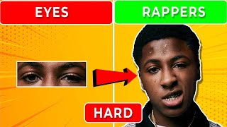 Guess The Rapper By Their EYES ⭐👀👁‍🗨 | 99% will Fail | HARD VERSION | Rap Quiz 2024 | screenshot 4