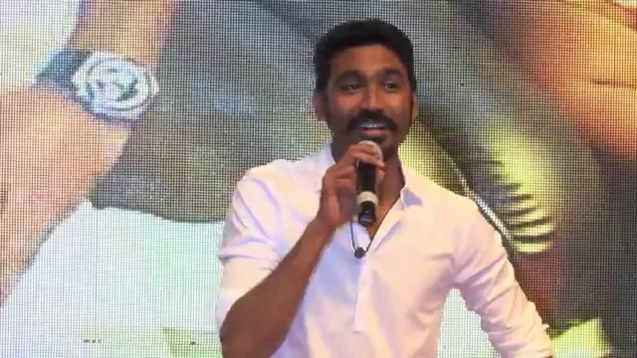 Actor Dhanush Sings For the Students at sathyabama university - Red ...