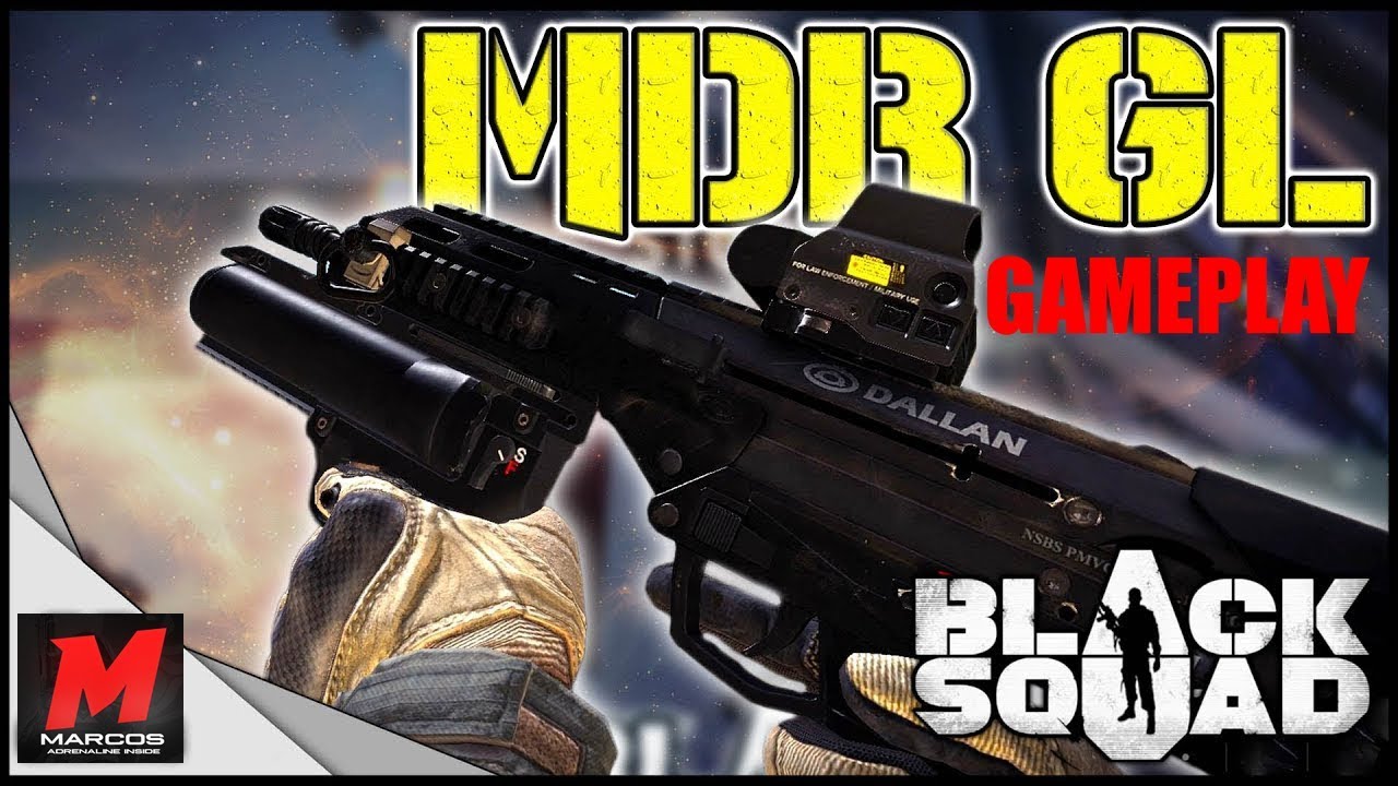 MDR GL Gameplay - BLACK SQUAD | MARCOS Gaming
