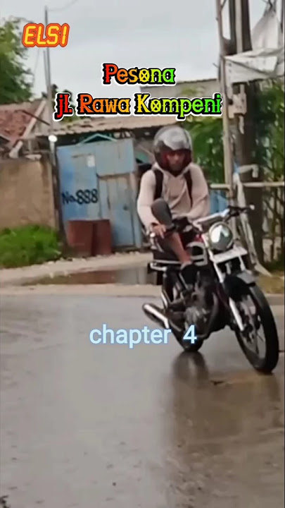 Pesona jl Rawa Kompeni 4. ELSI jalan jalan #motovlog