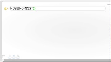 Negative Binomial Distribution