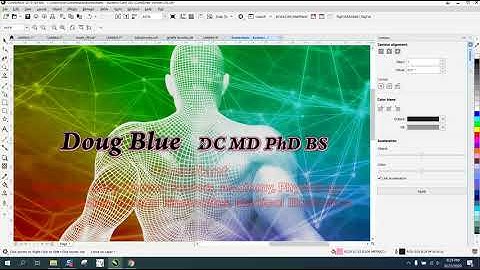 Corel Draw Tips & Tricks Contour a font with color
