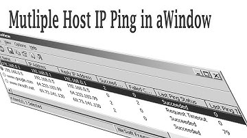 Ping Multiple IP/Host Name by Single Click-