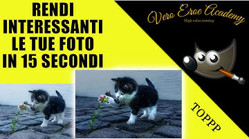 Rendi interessanti le Tue Foto in soli 15 Secondi con Gimp!