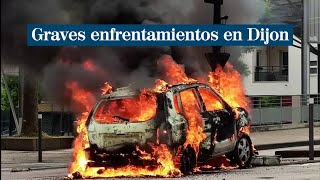 Graves enfrentamientos en Dijon por un ajuste de cuentas